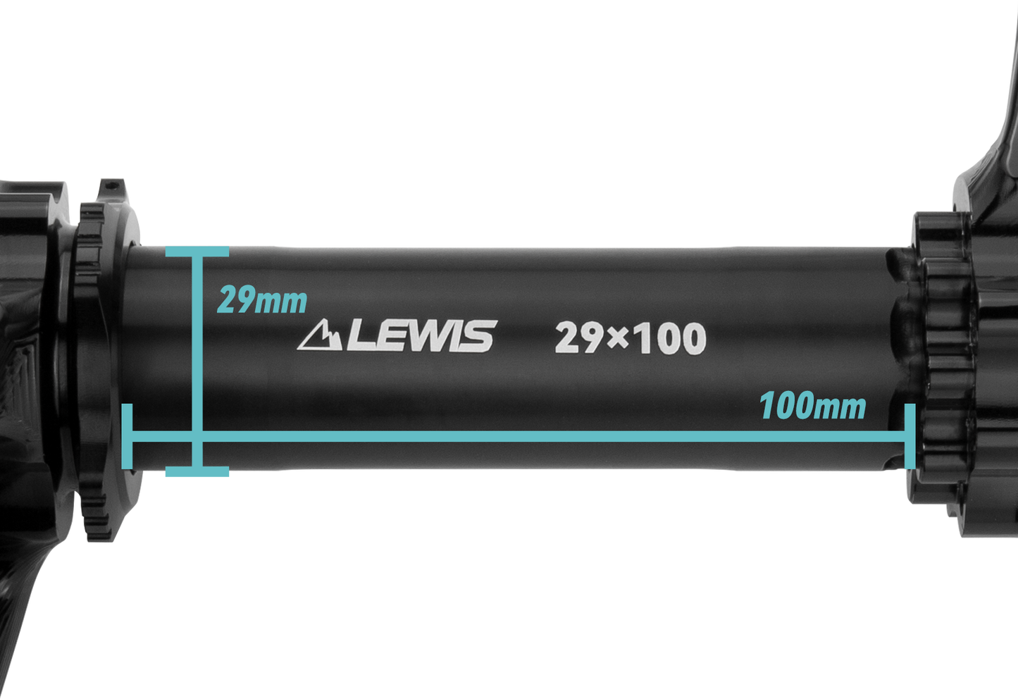 Lewis Titanium MTB Crankset