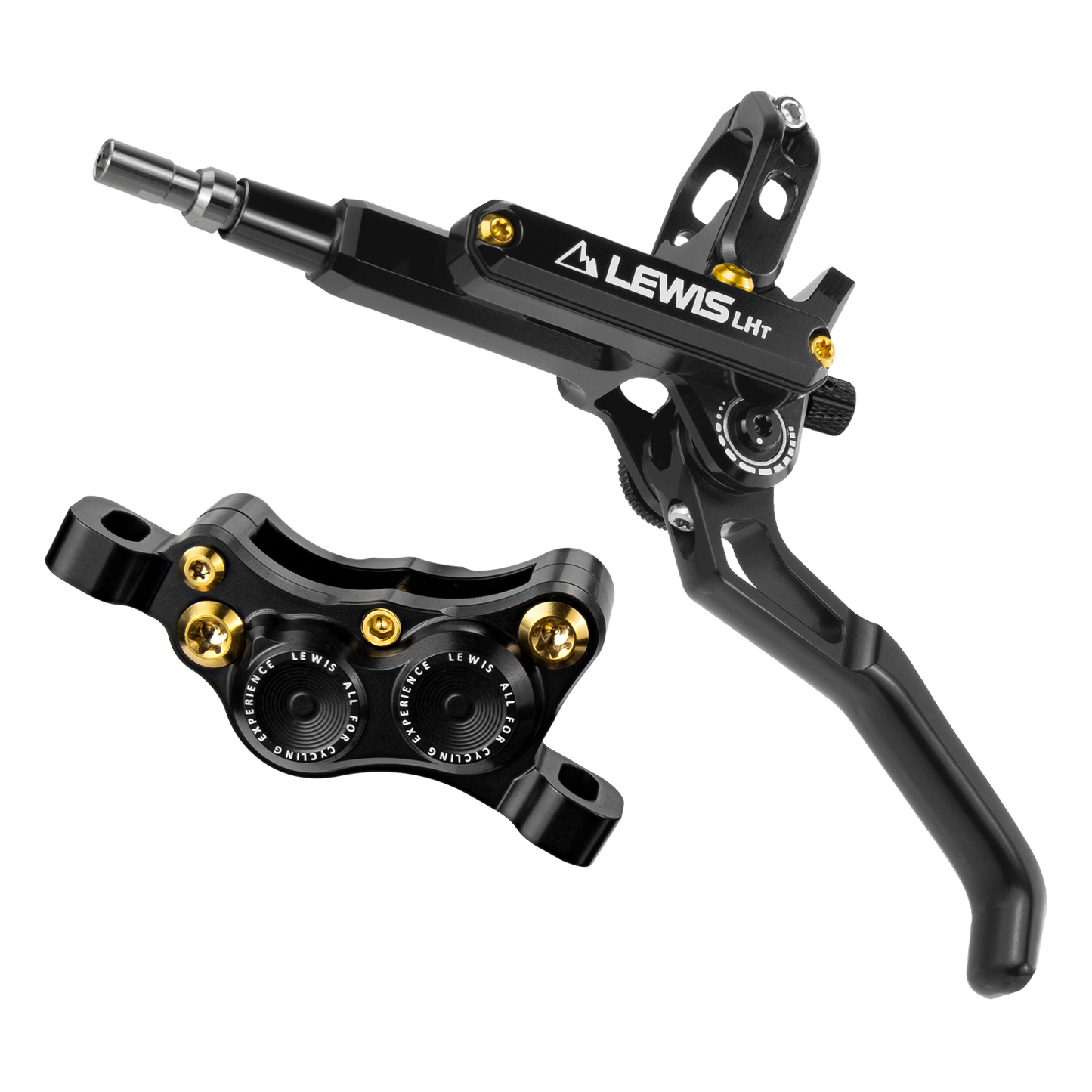 Lewis LHT brake 4x17mm Titanium Pistons Disc Brake