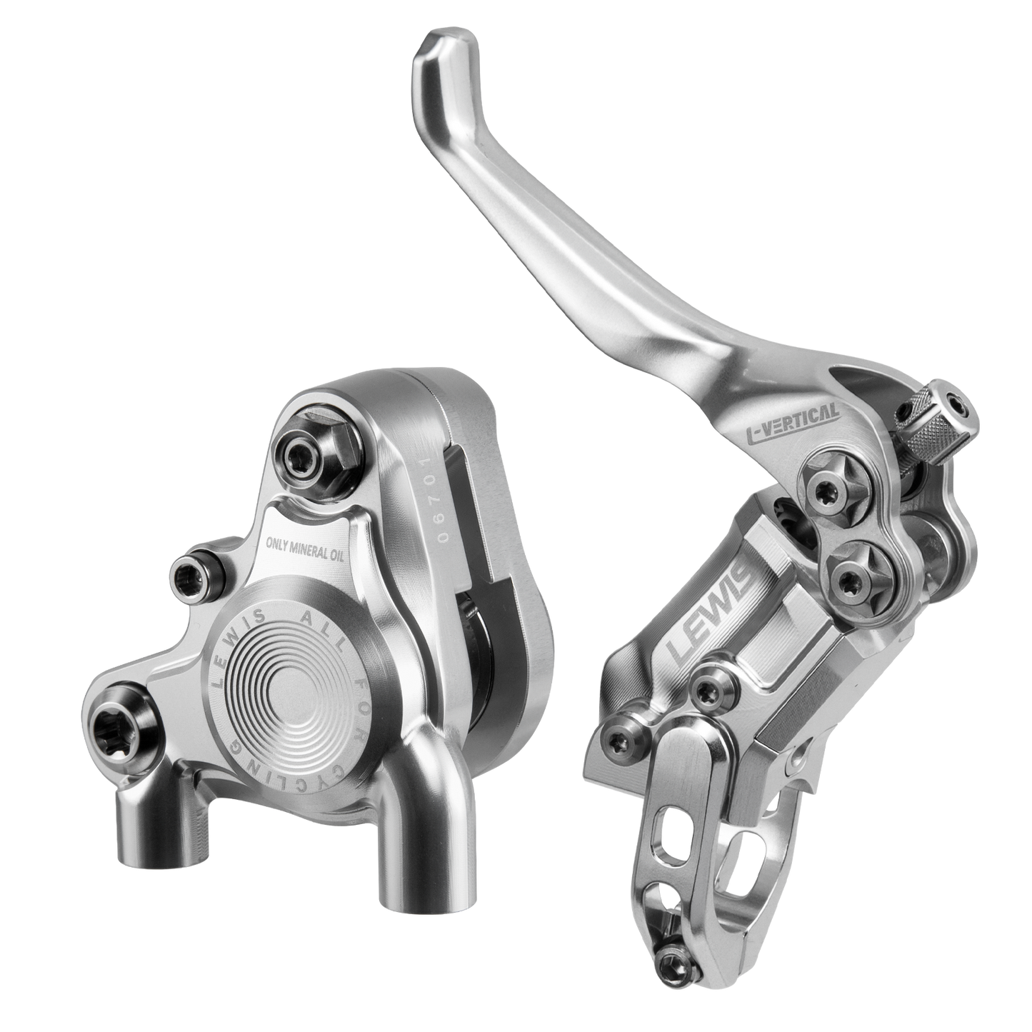 Lewis LV-BB Flat Mount Brake for BMX/Gravel/XC