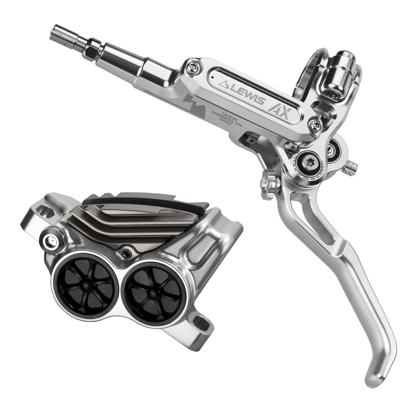 Lewis AX 18+20mm 4 Pistons Brakes Triple Adjustments