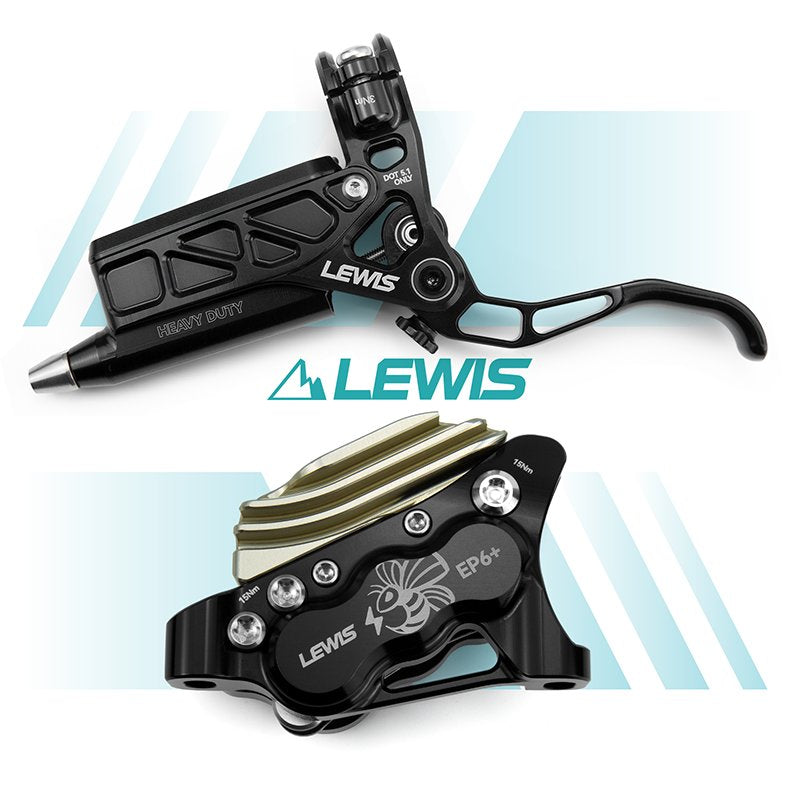 Lewis EP6+ 6 Pistons Disc Brake for EMTB & E-motorcycle