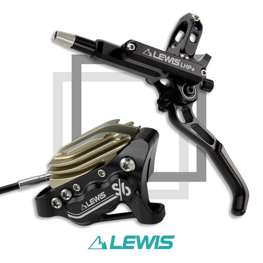 Lewis LHP+ S6 6 Pistons Hydraulic Disc Brake With Cooling Fins