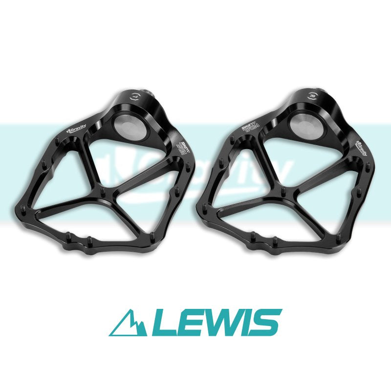 Lewis ALU Gravity Axle-less Drop Style Pedals
