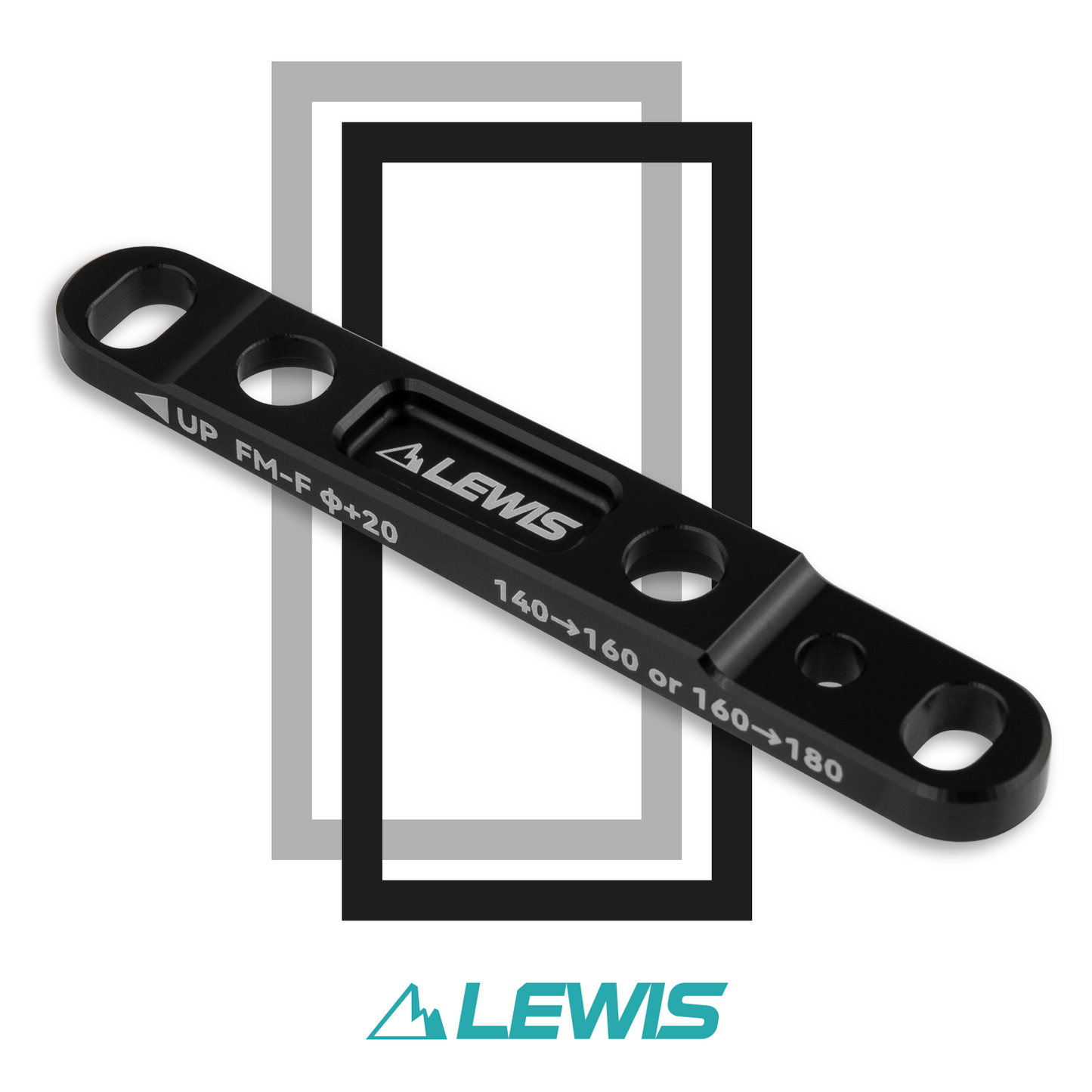 Lewis Flat Mount Road Bike Caliper Adapter