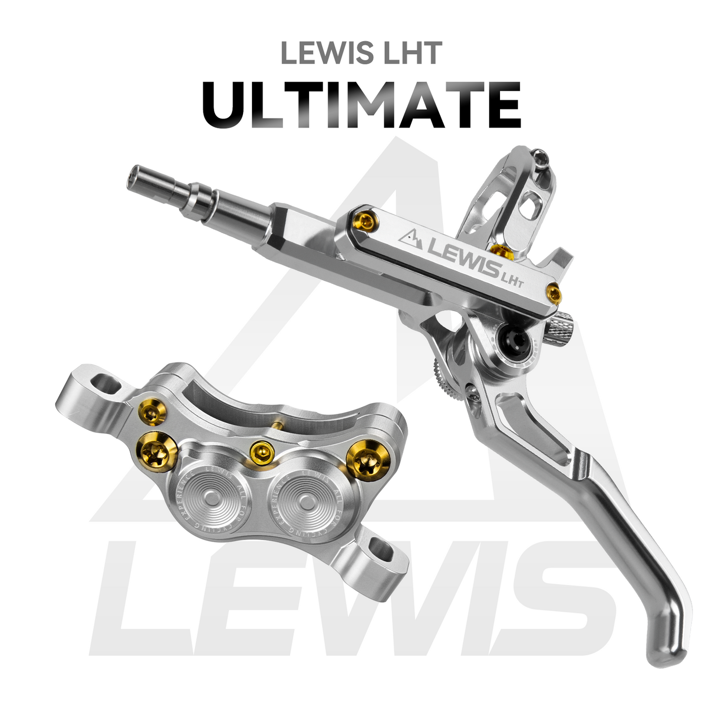 Lewis LHT brake 4x17mm Titanium Pistons Disc Brake