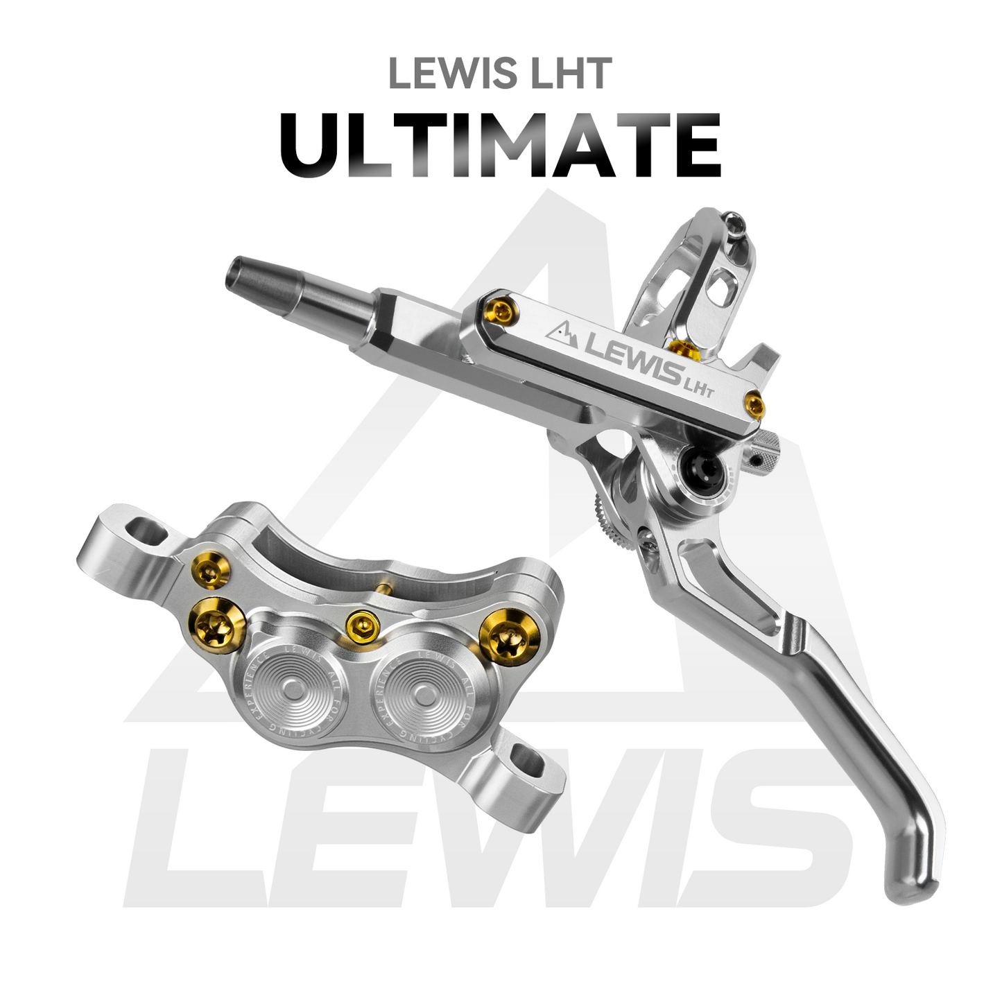 Lewis LHT brake 4x17mm Titanium Pistons Disc Brake