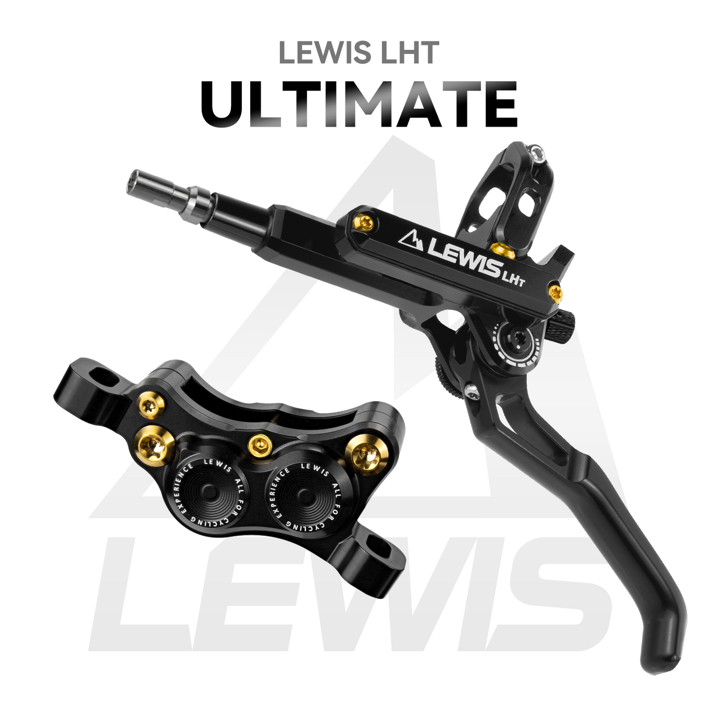 Lewis LHT brake 4x17mm Titanium Pistons Disc Brake